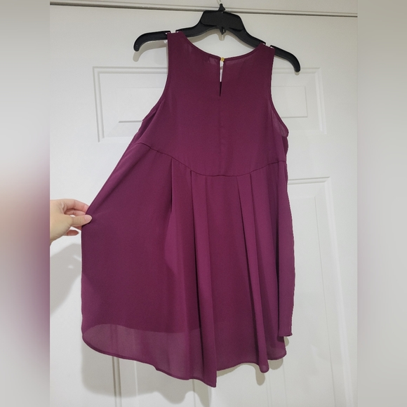 Maroon long blouse - Picture 5 of 5